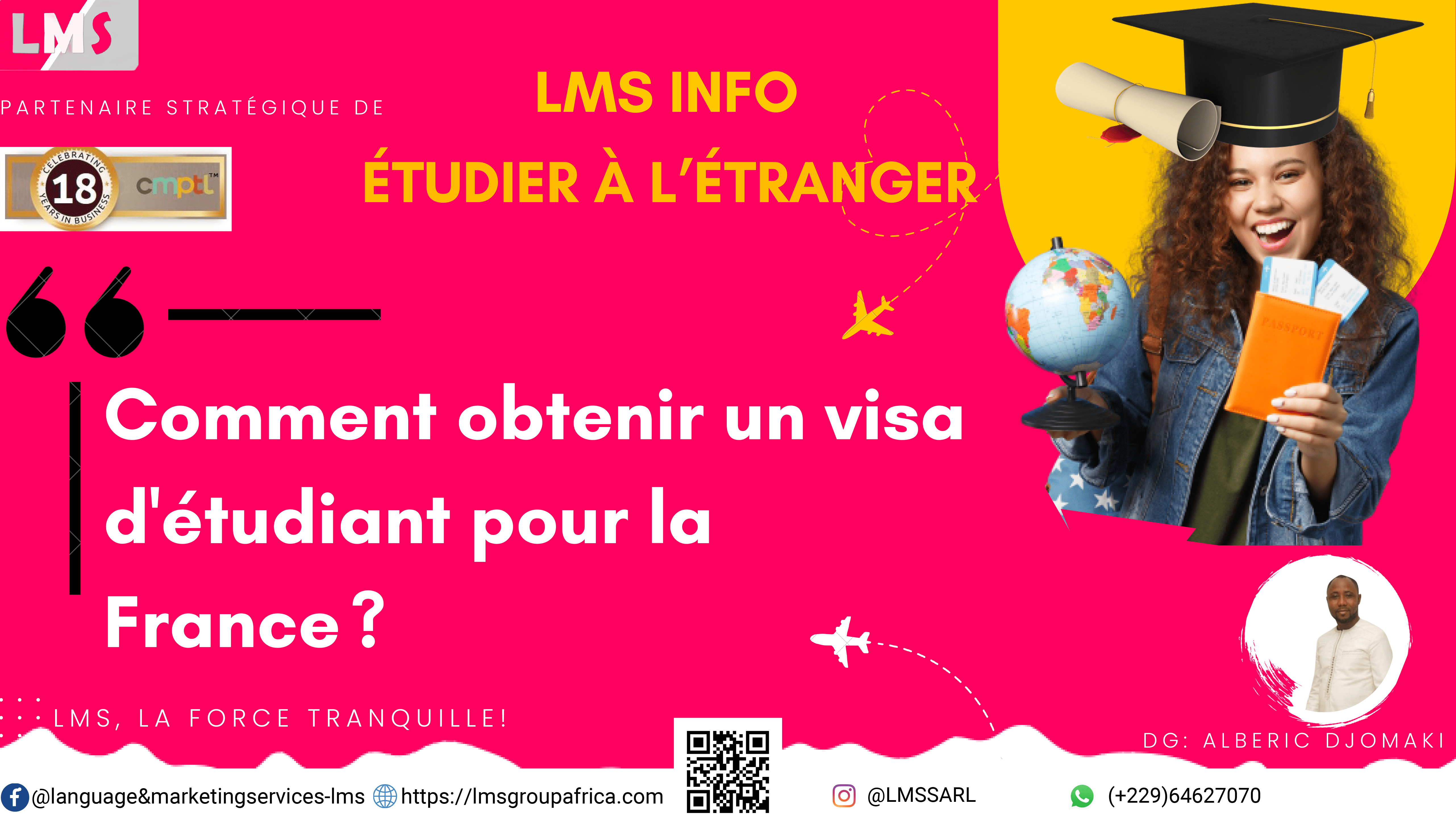 Comment obtenir un visa d'étudiant pour la France 